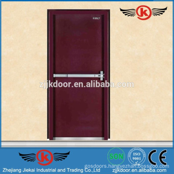 JK-F9006 superior interior fireproof wood door with push bar